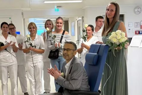 Stefan s-a căsătorit în salonul spitalului, cu doar câteva zile înainte de a muri: „A fost cea mai frumoasă nuntă”